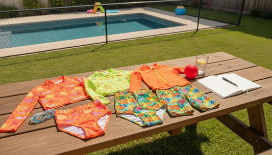 Bright Colored Swimsuits for Kids: A Safety Guide