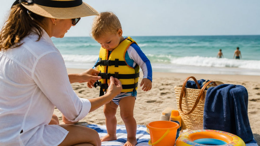 Toddler Water Safety Tips for Beach Vacations
