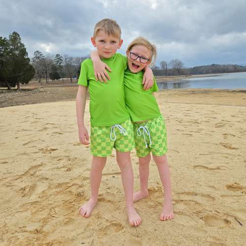 The Best Neon Toddler Boy Swimsuit for Safer Pool Days and Beach Trips
