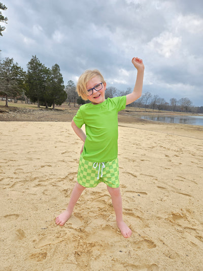 Boys Short Sleeve Safe Swim Set
