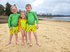 Boys Long Sleeve Safe Swim Set