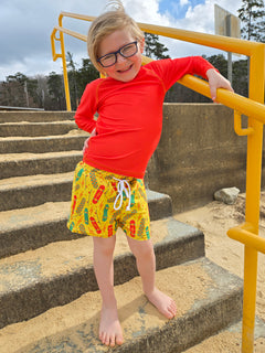 Boys Long Sleeve Safe Swim Set