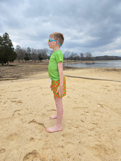 Boys Short Sleeve Safe Swim Set