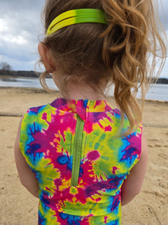 Girls Sleeveless Safe Swim Full Piece