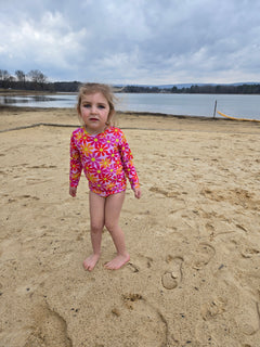 Girls Long Sleeve Safe Swim  Set