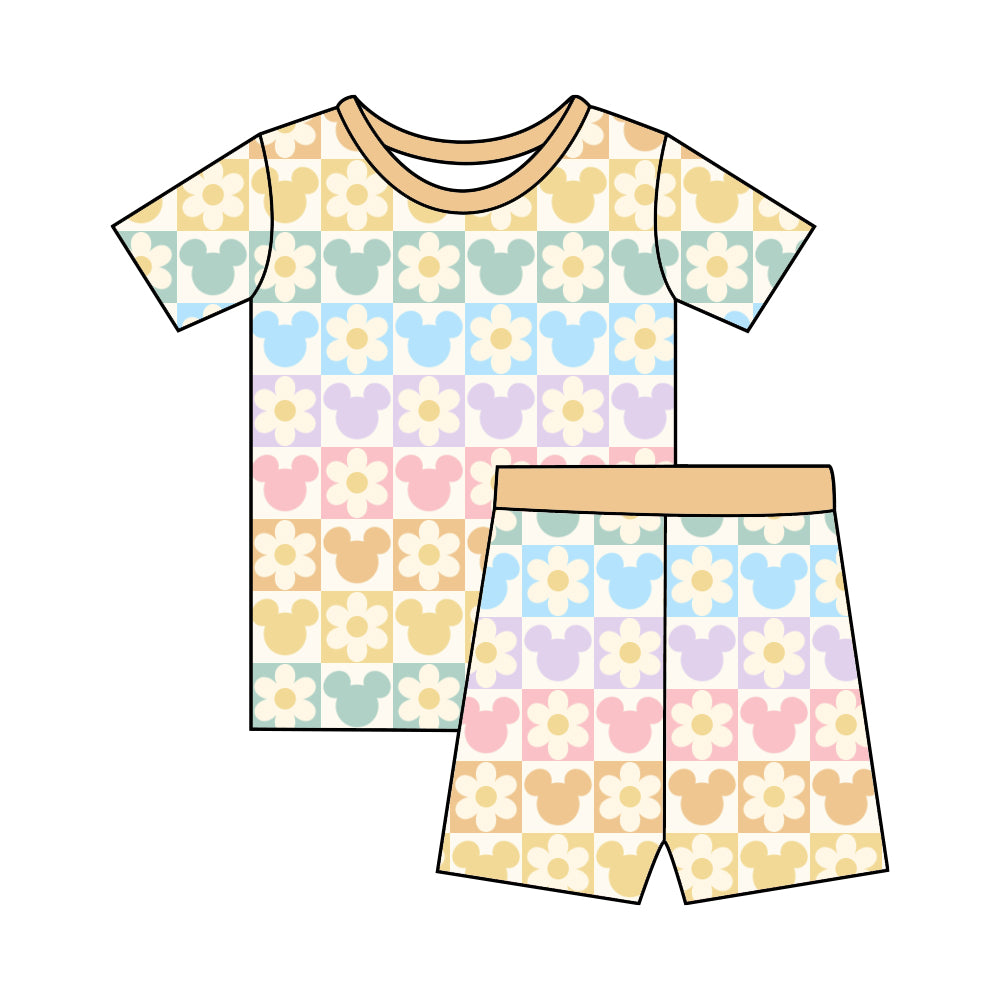 Girls Magical Daisy Bamboo Pajamas