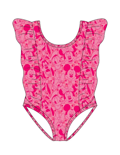 Girls Magical Friends One-Piece Swimsuit