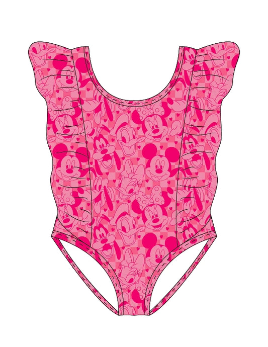 Girls Magical Friends One-Piece Swimsuit
