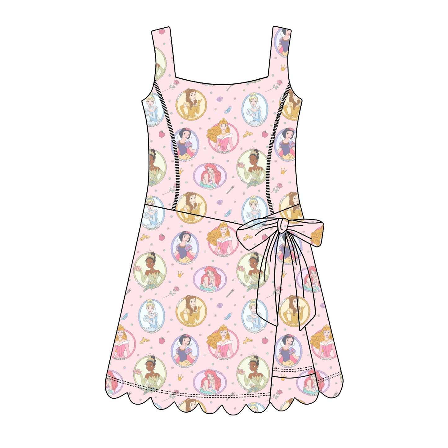 Women's Magical Princess Athletic Dress