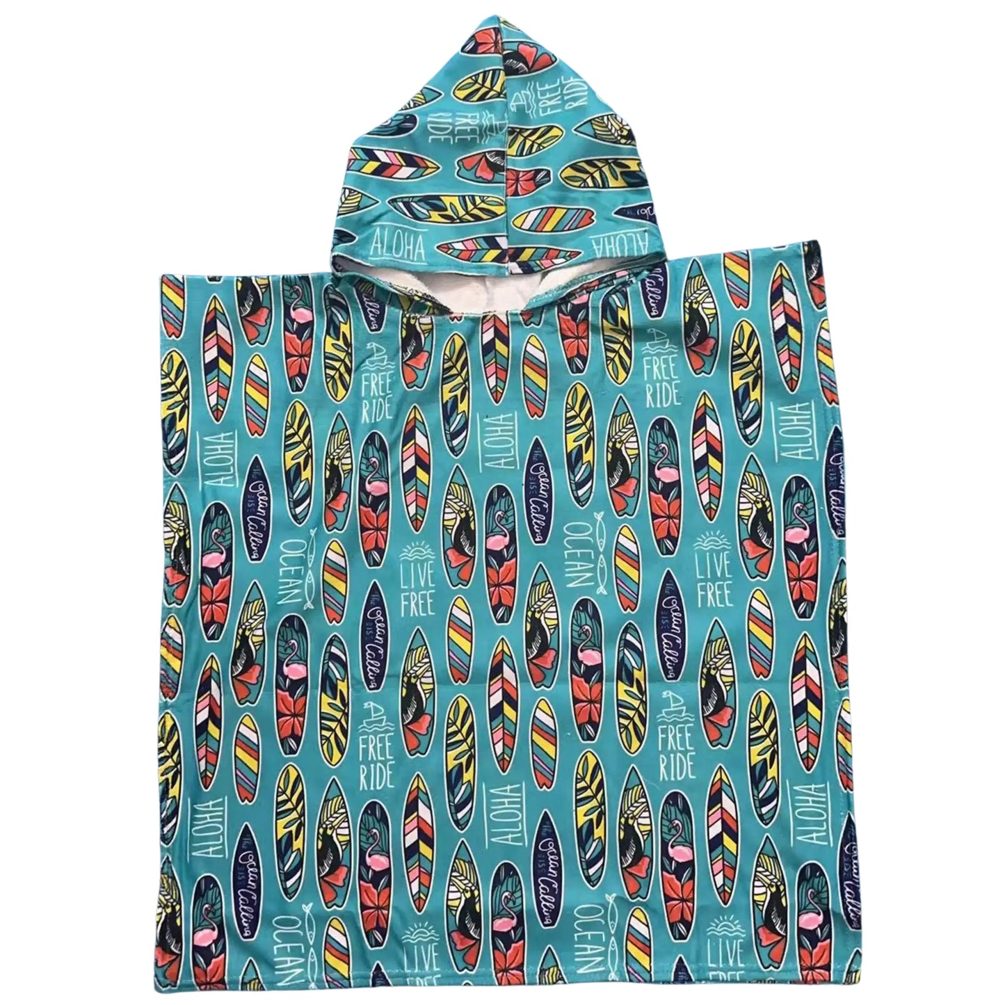 Surf Style Hooded Towel