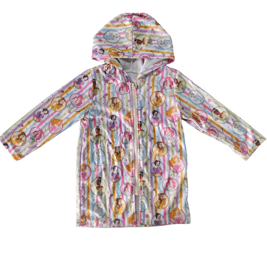 Kids Magical Zip-Up Hooded Towel Robe