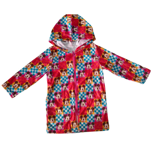 Kids Magical Zip-Up Hooded Towel Robe