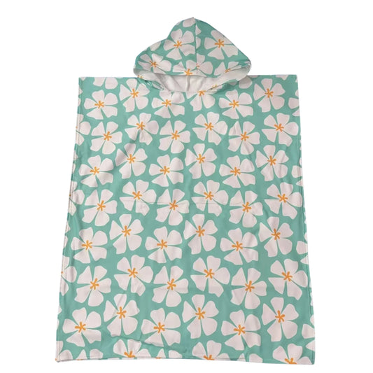 Kids Floral Hooded Towel
