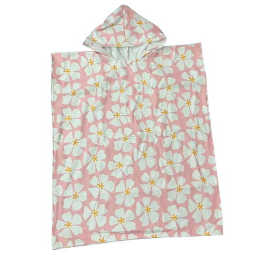 Kids Floral Hooded Towel