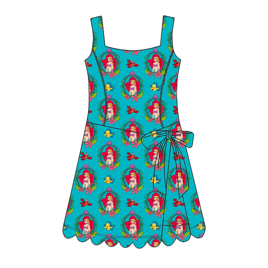 Girls Magical Mermaid Athletic Dress